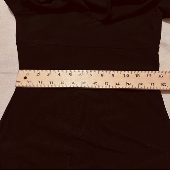 Vintage | Dress | Express Collared Jersey Dress - Picture 6 of 8